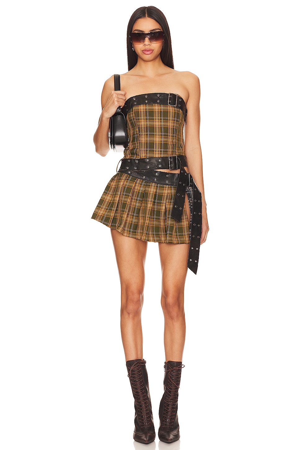 Kilt Mini Dress